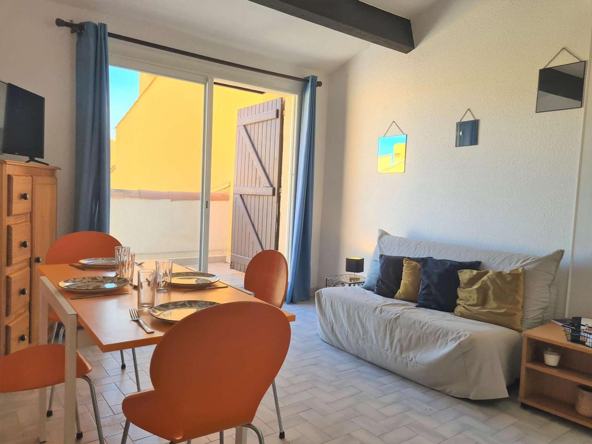 Appartement T2 Avec Parking Et Acces Direct A La Plage - Fr-1-249-129 Agde Ngoại thất bức ảnh